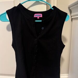 Edikted Black Knit Top